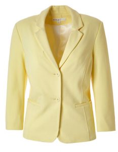 yellow blazer for women